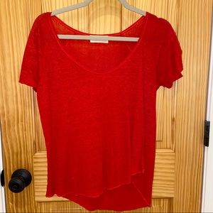 Zara Short Sleeve Crew Basic T-shirt